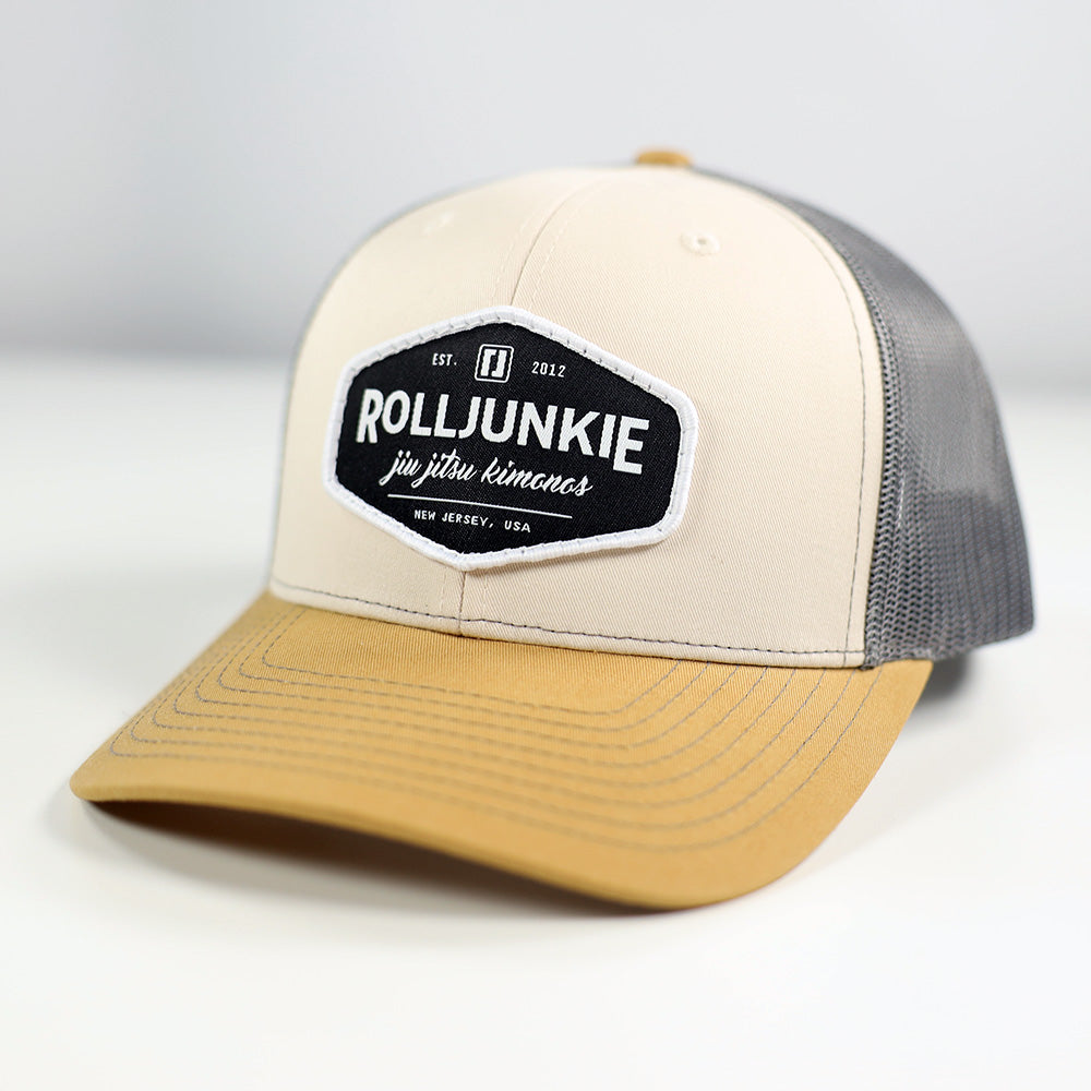 catalyst hat gold beige charcoal